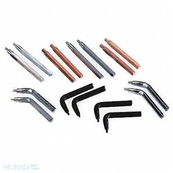 SK PROFESSIONAL TOOLS Repl Tips Set For Retaining Ring Pliers, 46C179