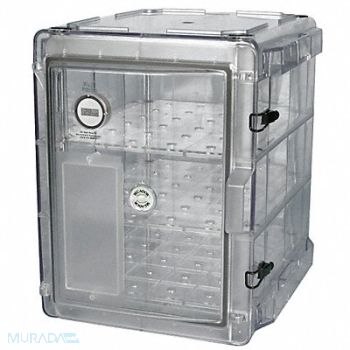 SP SCIENCEWARE Cabinet Desiccator 4-3/4 x2-3/4 Clear, 46D048