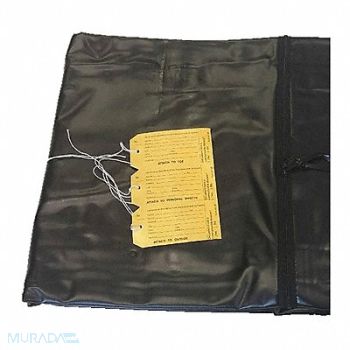 FSI Cadaver Bag White Vinyl 90in. Lx42in. W, 46MN54