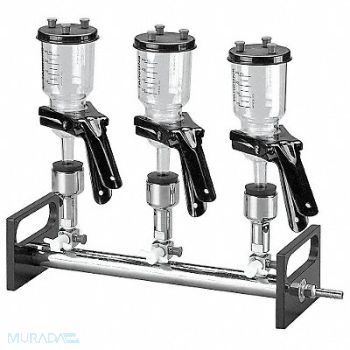 LAB SAFETY SUPPLY Vacuum Manifold PSF Funnel 3-Place, 46Z322