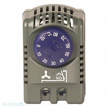 WIEGMANN Thermostat 2-23/64 H 1-35/64 W Gray, 487A51