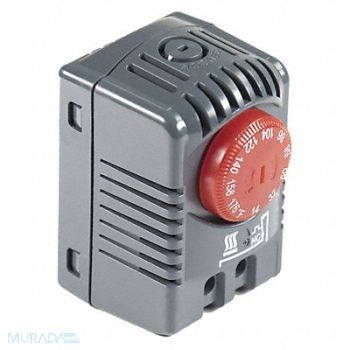 WIEGMANN Thermostat 2-23/64 H 1-35/64 W Gray, 487A52