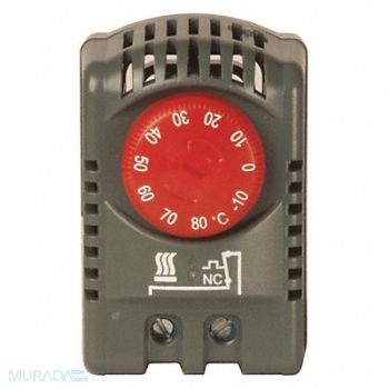 WIEGMANN Thermostat 2-23/64 H 1-35/64 W Gray, 487A53