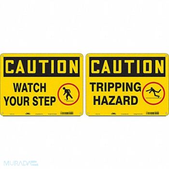 CONDOR Quick Sign Fold-Ups Insert 18x24in Yllw, 487D09