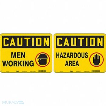 CONDOR Quick Sign Fold-Ups Insert 18x24in Yllw, 487D10