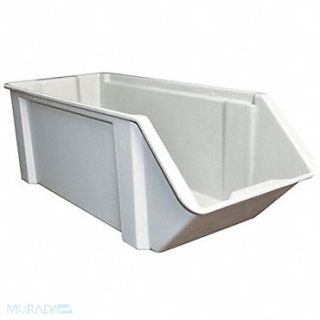 TOTELINE Stacking Container Gray FRC 8 in, 487P15