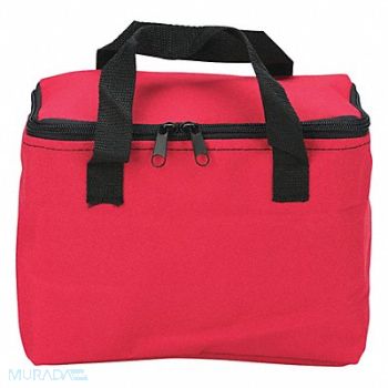 GRAINGER APPROVED Empty First Aid Cabinet Portable Red, 488G65