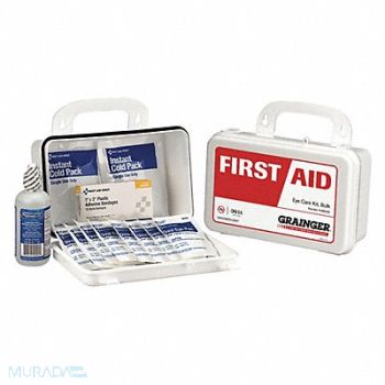 GRAINGER APPROVED First Aid Kit General Purpose Plastic, 488G68
