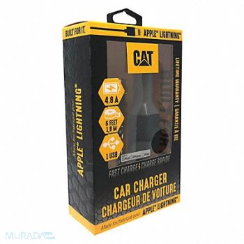 CAT USB Car Charger Charges Up To 2 Devices, 488H42