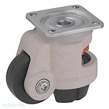 GRAINGER APPROVED Leveling Plate Caster Swivel 1100 lb., 489A81