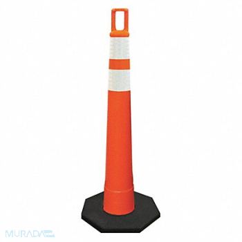 GRAINGER APPROVED Traffic Cone 42 Cone Height Orange, 489J23