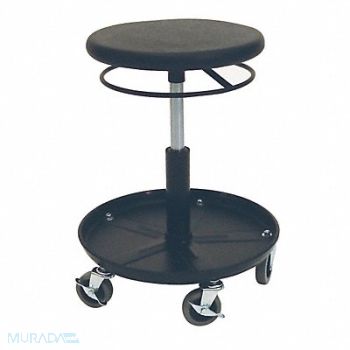 SHOPSOL Welding Stool Round Pedestal Black 21 H, 48RH34