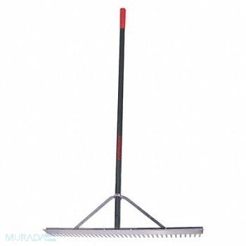 RAZOR-BACK Landscape Rake 36 Tines 66 in Handle L, 48UF78