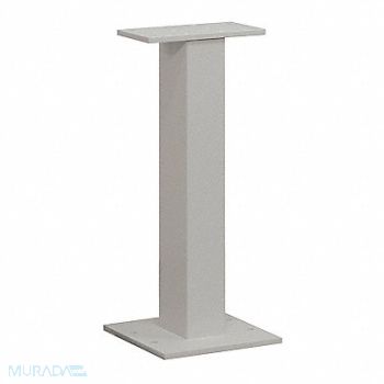 SALSBURY INDUSTRIES Standard Pedestal Gray 30-1/2in H 20 lb, 48UH89