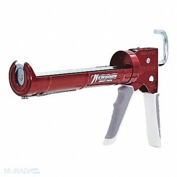 NEWBORN Dripless Caulk Gun Steel Red, 48UL63
