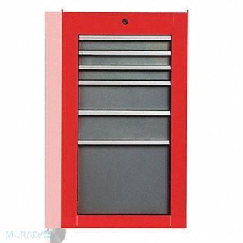 PROTO High Gloss Red Heavy Duty Side Cabinet, 48VA38