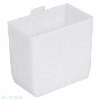 GRAINGER APPROVED Bin Cups Clear Polymer 3 in, 48WG54