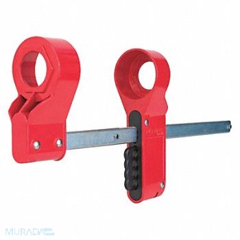 MASTER LOCK Blind Flange Lockout 3-1/2 to 12 in Pipe, 48XM53