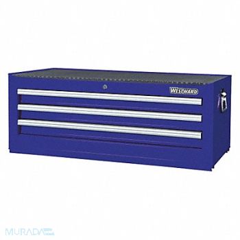 WESTWARD Blue Light Duty Intermediate Chest, 48ZC86