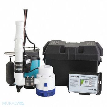 LITTLE GIANT Battery Back Up Combo System 28 Head ft., 48ZJ79