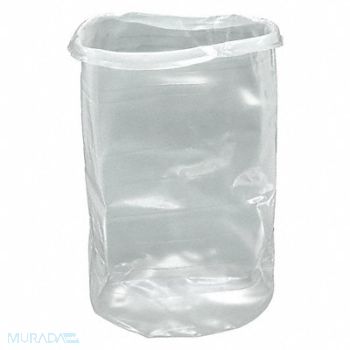 GRAINGER APPROVED Drum Liner Natural 30 gal LDPE PK25, 490Z15