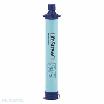 LIFESTRAW Water Filter System 0.2 Microns Blue, 494F54