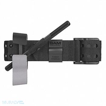 SAM MEDICAL Tourniquet Black 1-1/2 W x 7-1/4 H, 494L08