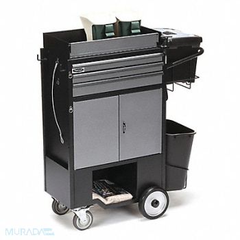 FLEXCART Black Light Duty Tool Utility Cart, 498X56
