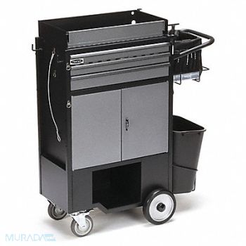 FLEXCART Black Light Duty Tool Utility Cart, 499H48
