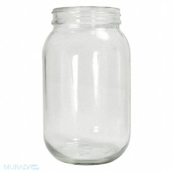 QORPAK Bottle 960mL Glass Wide PK12, 49AC24