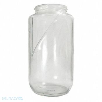 QORPAK Safety Coated Bottle 960mL Gls Wide PK12, 49AC25