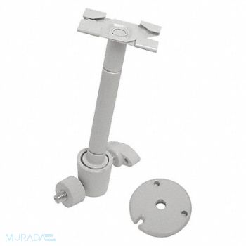 SPECO TECHNOLOGIES Camera T Bar Pedestal Mount White, 49AY95