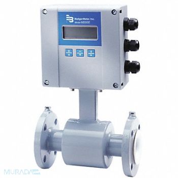 MODMAG Flow Meter 1/2 Fitting Size Aluminum, 49DF02