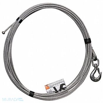 OZ LIFTING PRODUCTS Cable Stainless Steel 1200 lb., 49P544