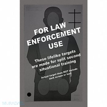 ACTION TARGET OPOTA Silhouette Target PK100, 49U470