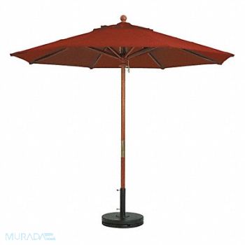 GROSFILLEX Market Umbrella 7 ft Terra Cota, 49XM79