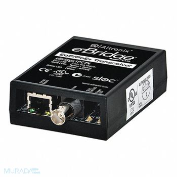 ALTRONIX PoE Transceiver 2-1/2 D x 2-1/2 W Blk, 49XV09