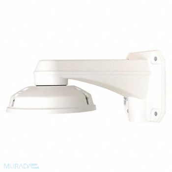 SPECO TECHNOLOGIES Wall Mount Bracket Gray Fits PTZ Cameras, 49YR63