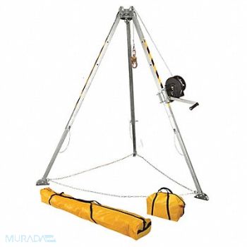 FALLTECH Tripod System W/O SRL Winch, 49Z791