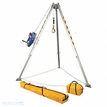 FALLTECH Tripod System W/SRL W/O Winch, 49Z792