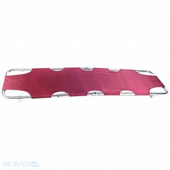 MEDSOURCE Folding Stretcher Maroon 73 L, 49Z867