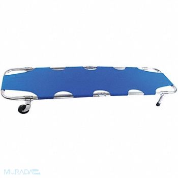 MEDSOURCE Folding Stretcher Maroon 74 L, 49Z868