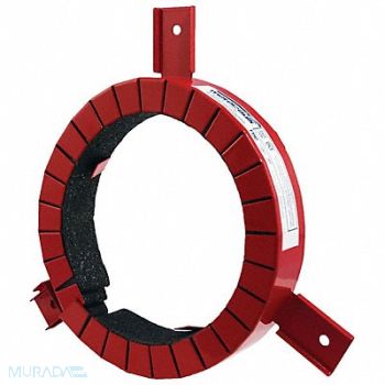 METACAULK Firestop Pipe Collar Red Steel 4 Dia., 49ZY57