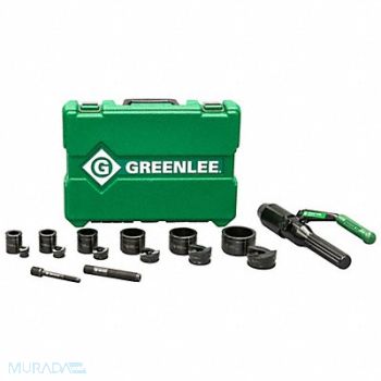 GREENLEE Hydraulic Punch Driver Set 10 ga. Steel, 4A726