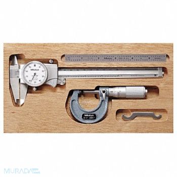 MITUTOYO Precison Meas.ToolKit Mechanical Caliper, 4CGH1