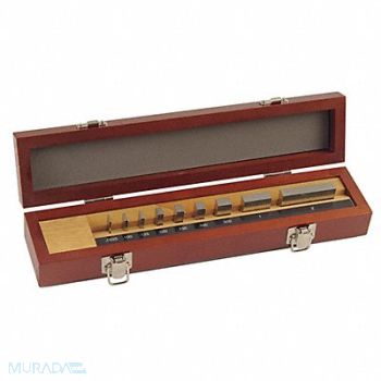 MITUTOYO Gage Block Set AS-1 0.625-2 In 9Pc, 4CGW9