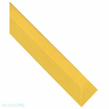 WEARWELL Mat Edging Yellow 3 x 3ft. 3, 4DNG1