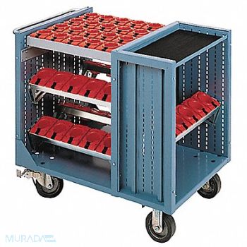 LISTA Tool Transporter 39-1/4 in L 27 in W, 4EED6