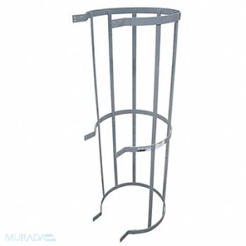 COTTERMAN Safety Cage Gray Powder Coat Steel, 4EU28
