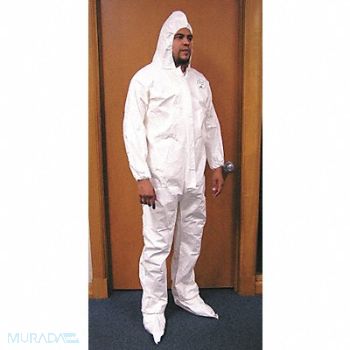 SELLSTROM Hooded Tychem(R) SL Boots Universal, 4FPL4